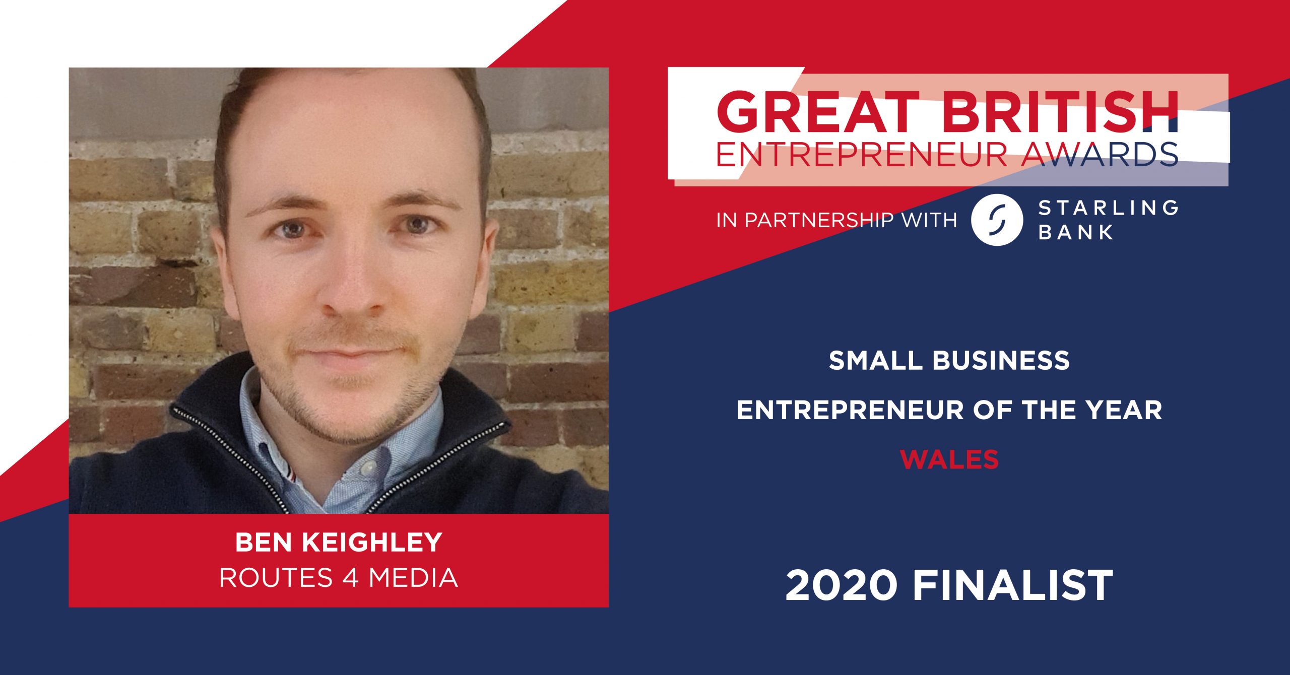 Cardiff-Based Entrepreneur Ben Keighley Shortlisted As ‘Great British Entrepreneur Awards 2020’ Finalist