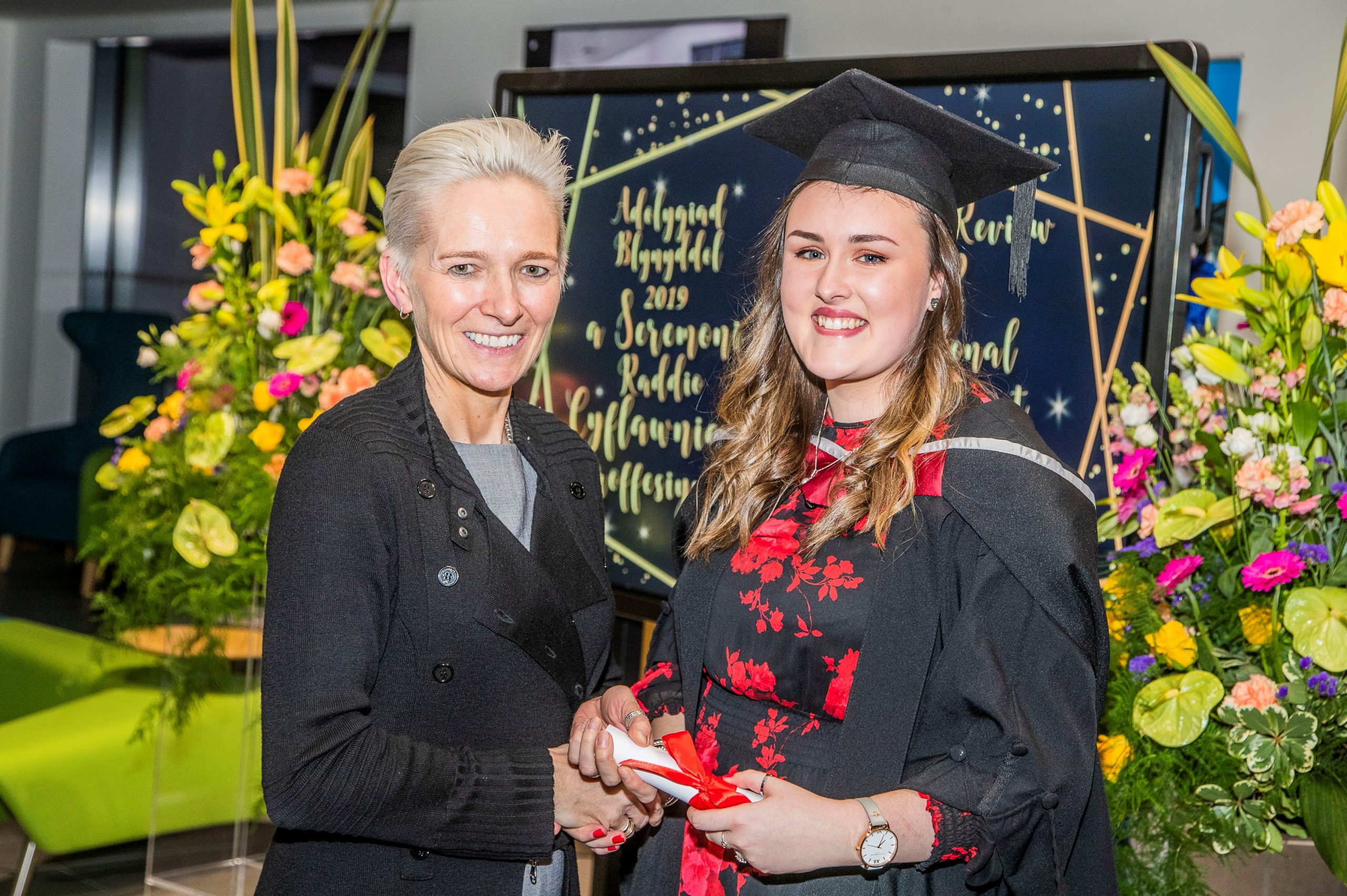 Staggering first class results for debut North Wales business degree