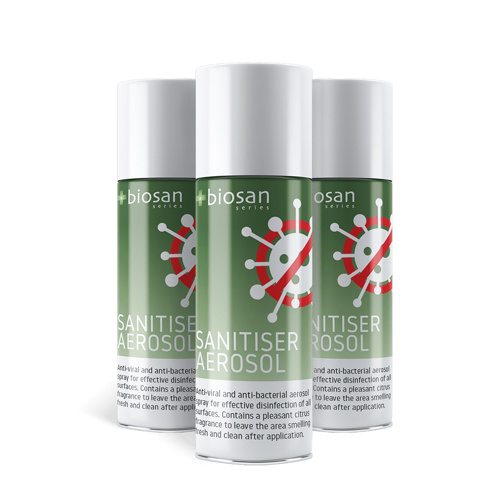 British-made residue-free aerosol effective against Covid-19