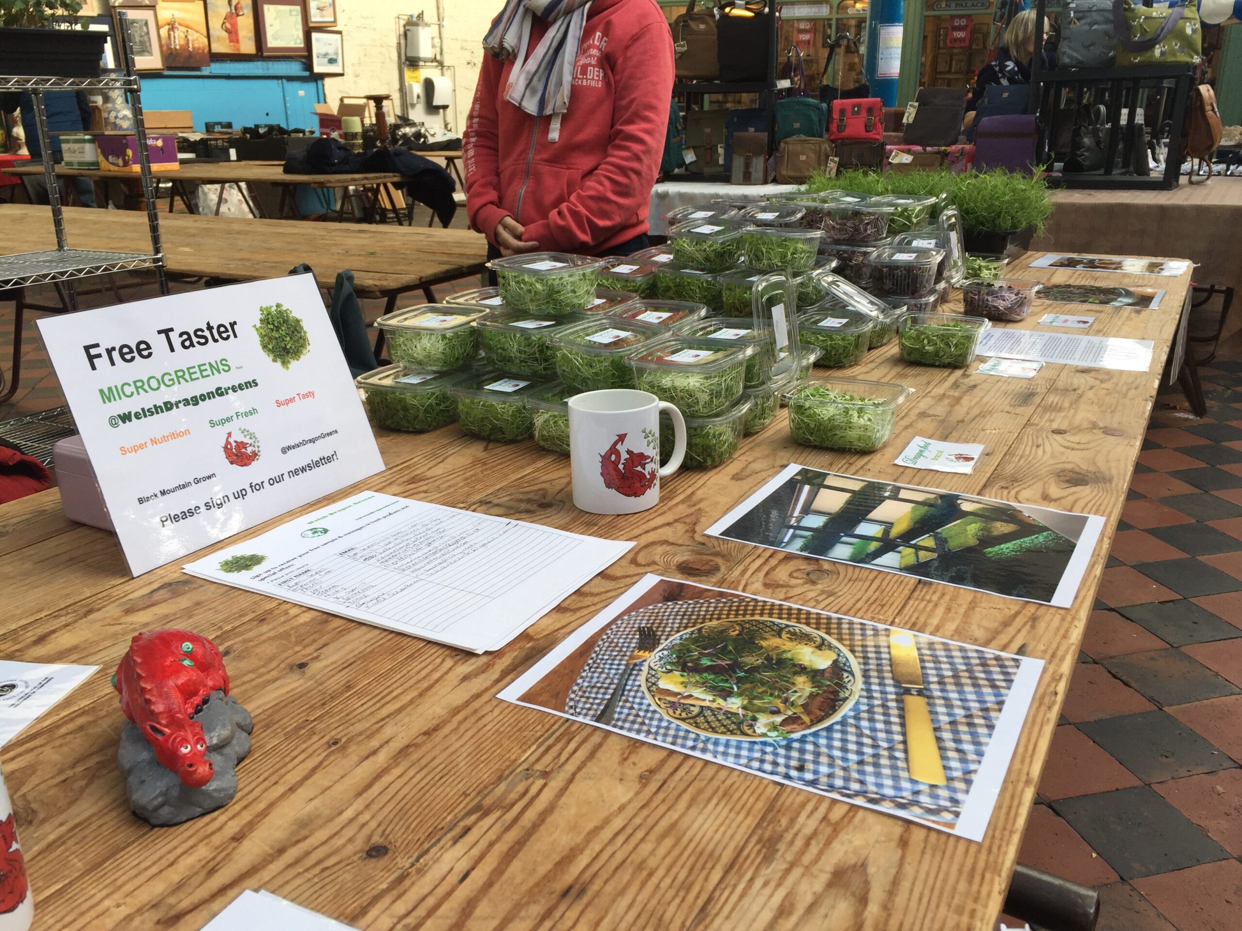 A fledgling Welsh microgreens company is spreading its wings into England