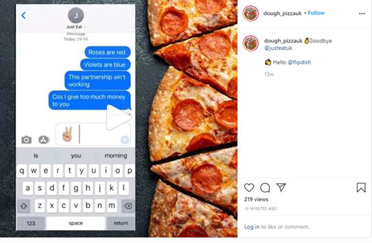 Pizza restaurant owner breaks up with Just Eat in a Poem for Valentine’s Day