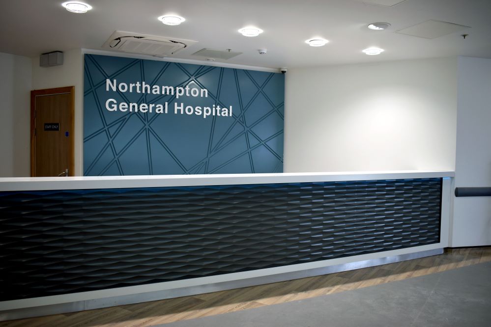 New entrance opens at Northampton General Hospital