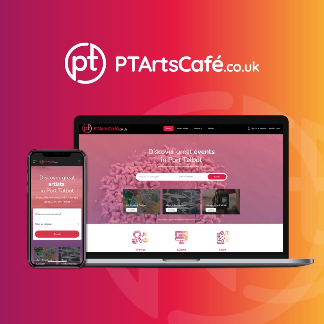 Aspire 2Be helps launch PT Arts Café in Port Talbot