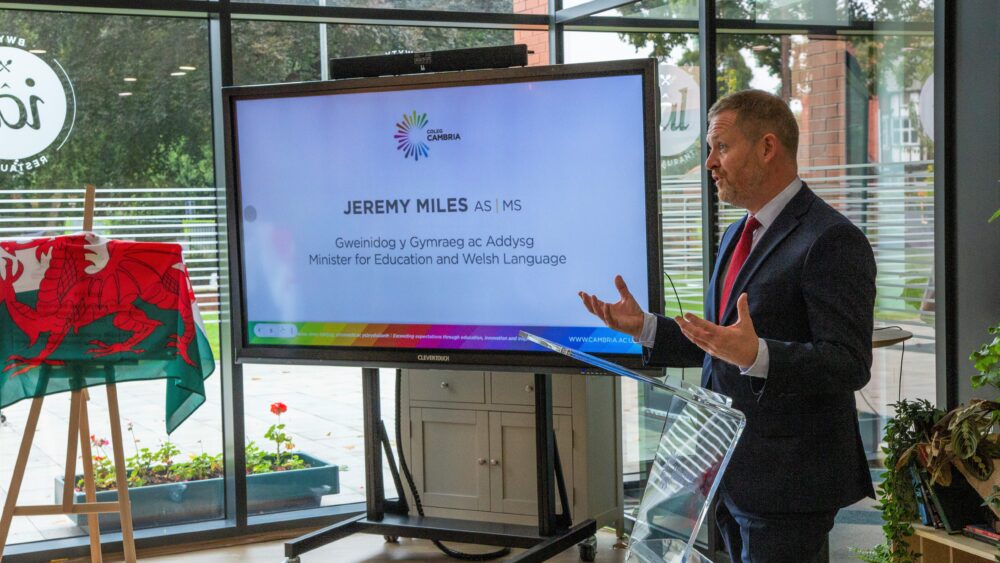 Coleg Cambria and Bangor University unveil new partnership at £21m building launch