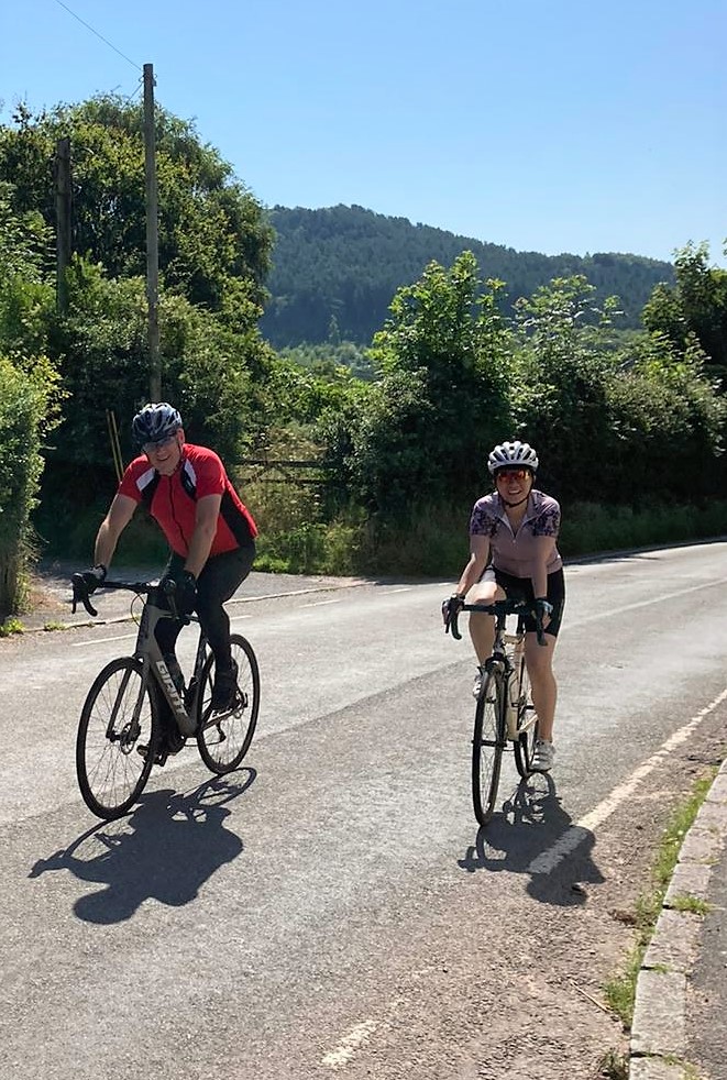 Cyclists on track to complete 250-mile mountain ride and raise £15k for music studio