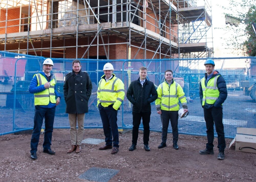 Topping out ceremony celebrates successful milestone in regional regeneration project