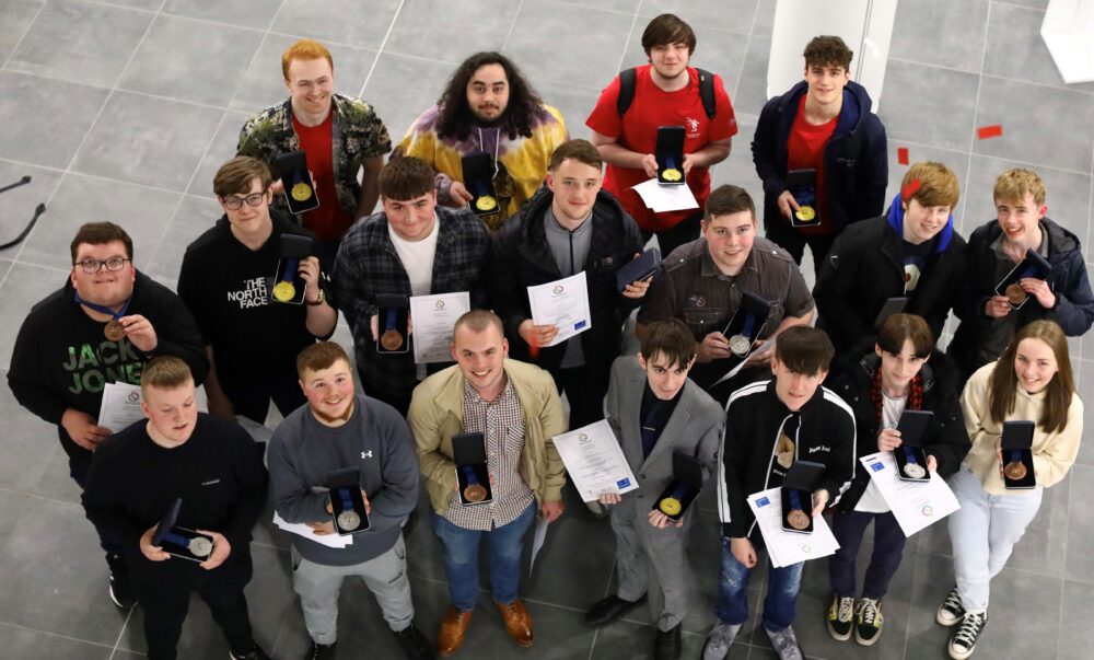 Leading North Wales college wins 50 medals at national skills competition