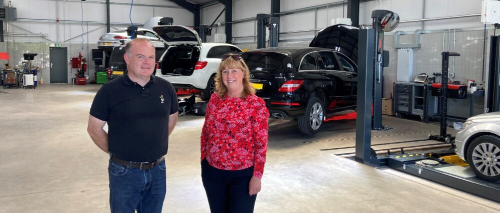 Trefnant Garage Ltd expands into new premises with support from Barclays Bank