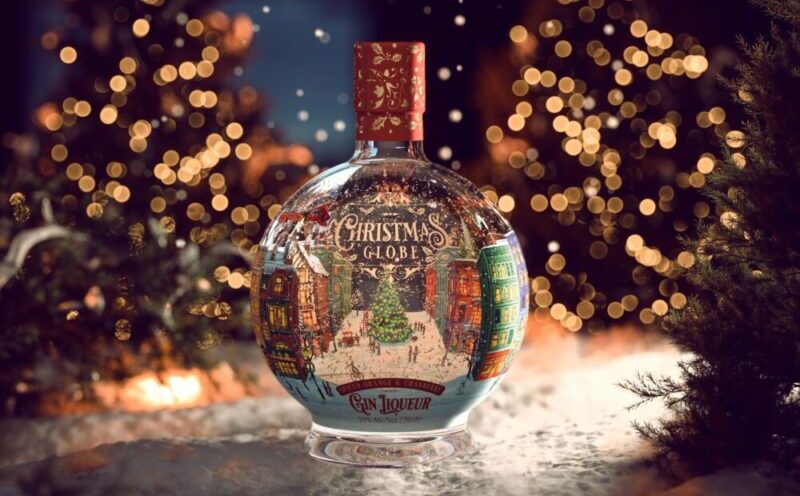 Introducing the NEW Christmas Globe Gin Liqueur ®