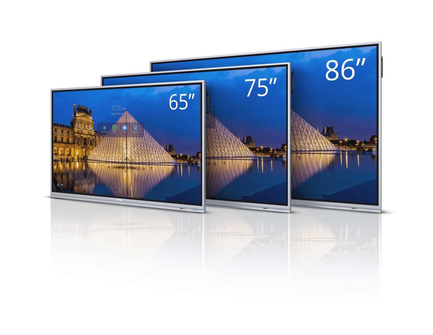 The latest in Collaborative Interactive Flat Panel Displays with Vivitek’s new NovoTouch EK Series