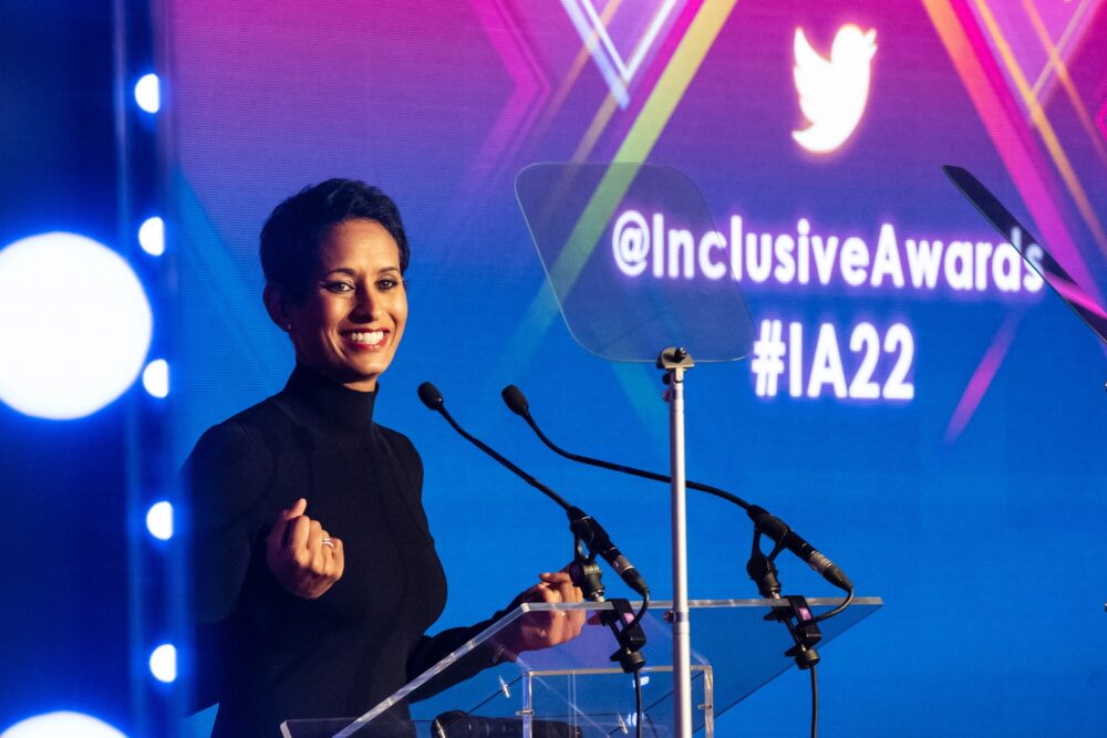 Naga Munchetty reveals winners of 2022 Inclusive Awards