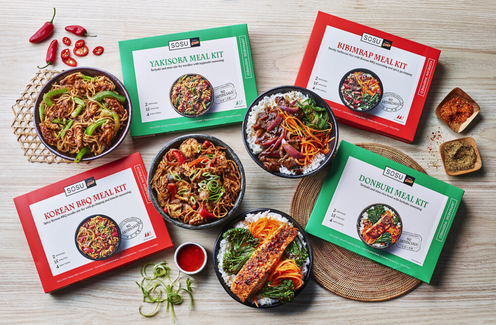 Kraft Heinz launches new meal kit and cooking range, SOSU from Amoy, for consumers interested in exploring new cuisines at home