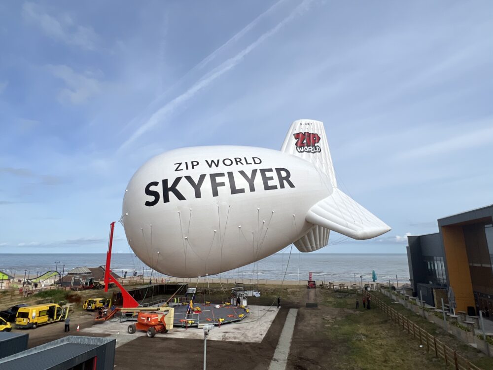 New Zip World Attraction to Take Off at Rhyl Coast
