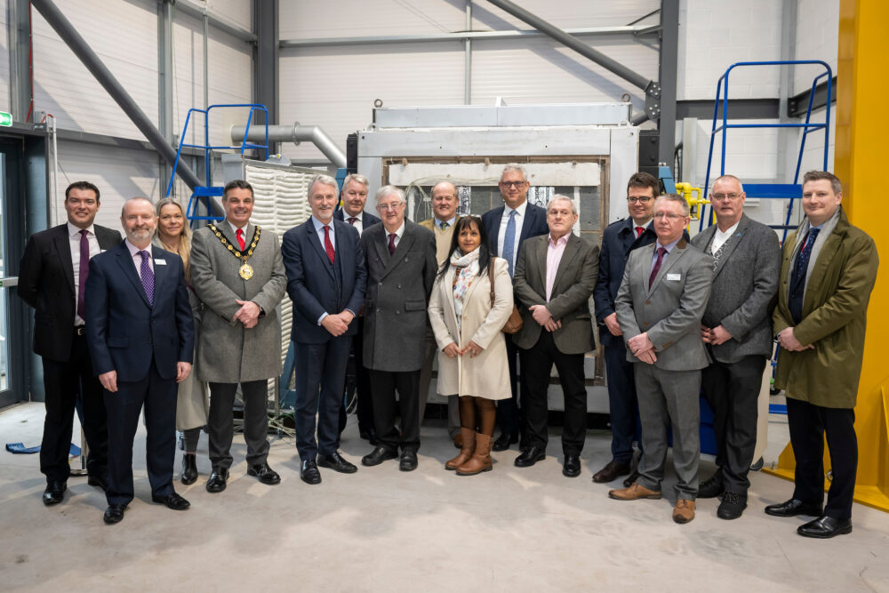 First Minister opens new £1 million Innovation Centre at Siderise Maesteg