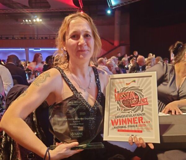 Woodstock Well Being Coordinator Wins Great British Care Award