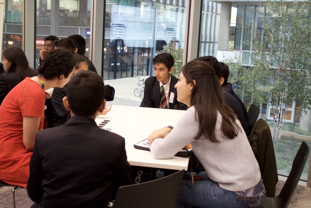    Mentoring young students is boosting employee skills and engagement at leading businesses.