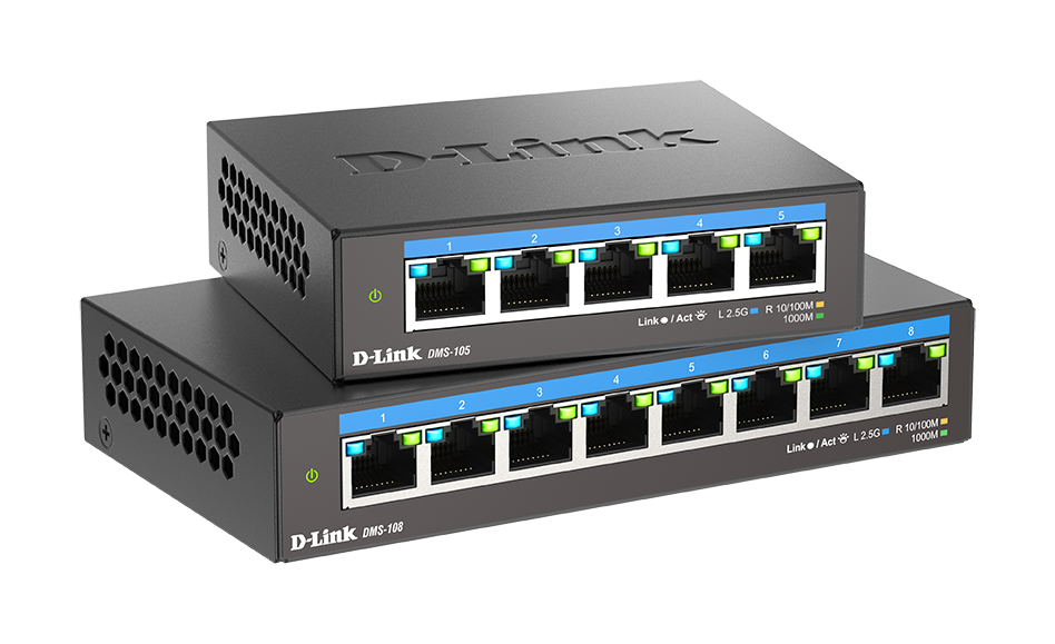 D-Link unveils new Multi-Gigabit Desktop Switches to future-proof business and home networks