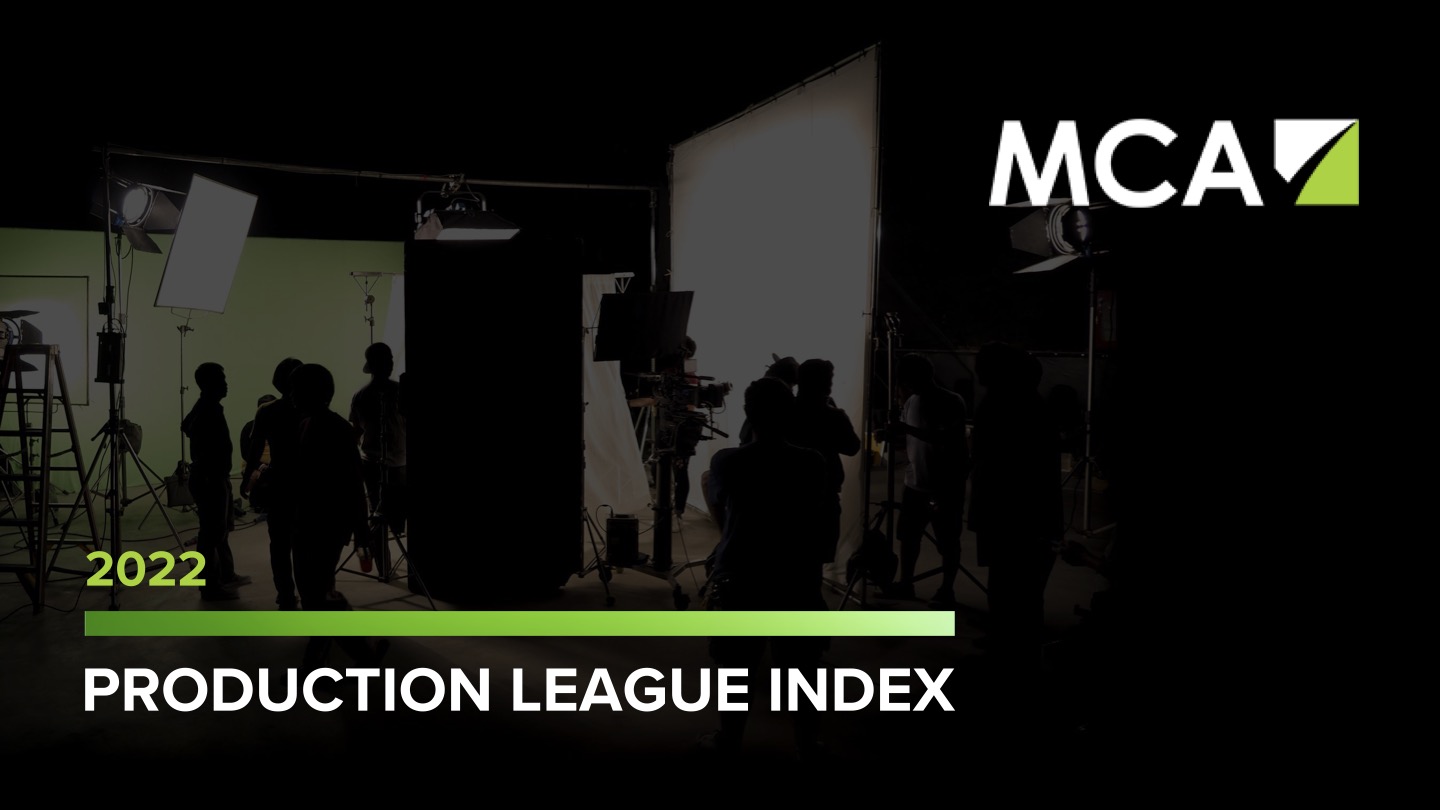 Murphy Cobb Associates Releases New Production League Index Providing Market Intelligence on Production Costs Across 62 Countries