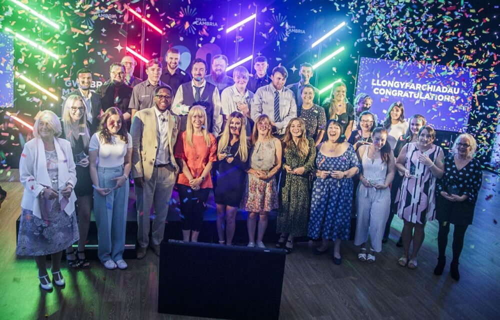 Leading Welsh college celebrates student success with two-night awards ceremony