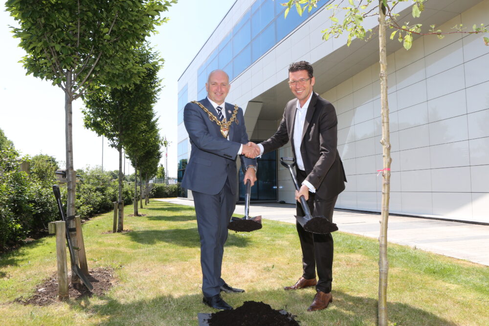 Ipsen Wrexham investment unveiled as Wrexham mayor joins 50th birthday celebration