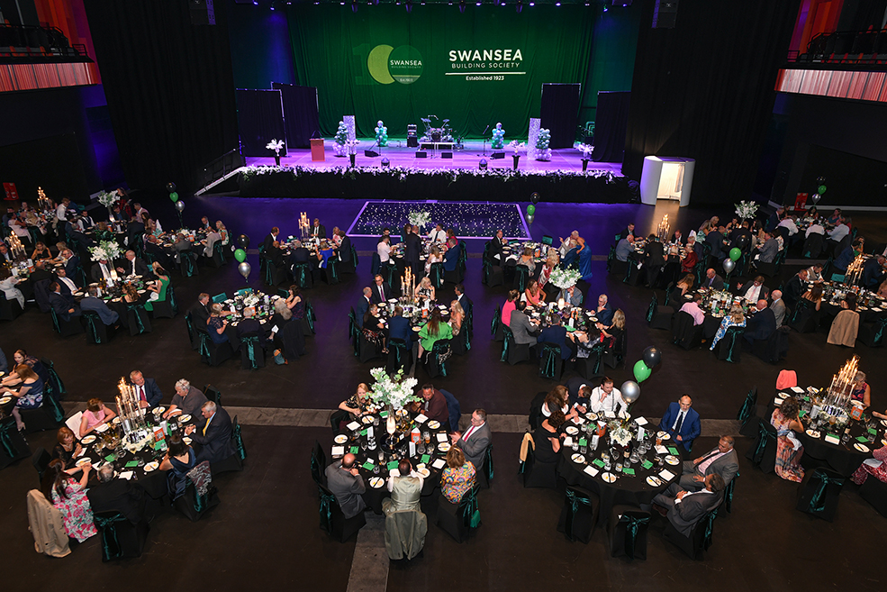 Swansea Building Society’s 100-Year Ball raises over £4K for Maggie’s