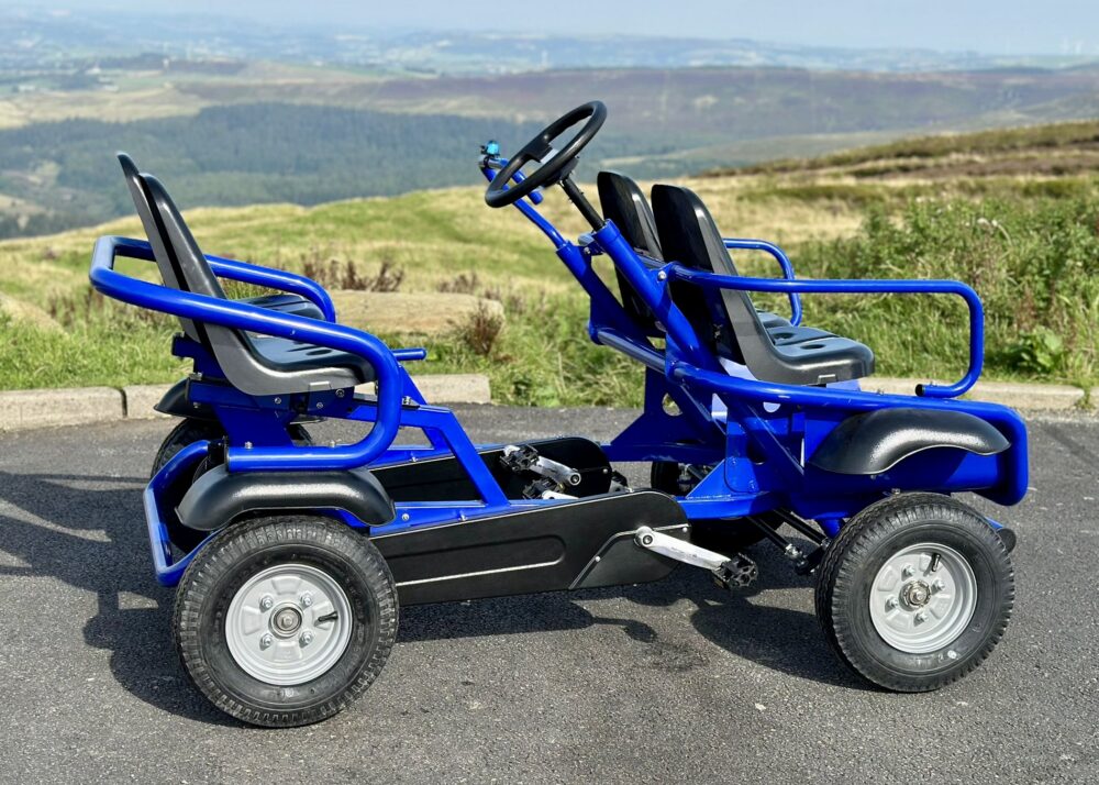 New pedal car promises fun for all the family.