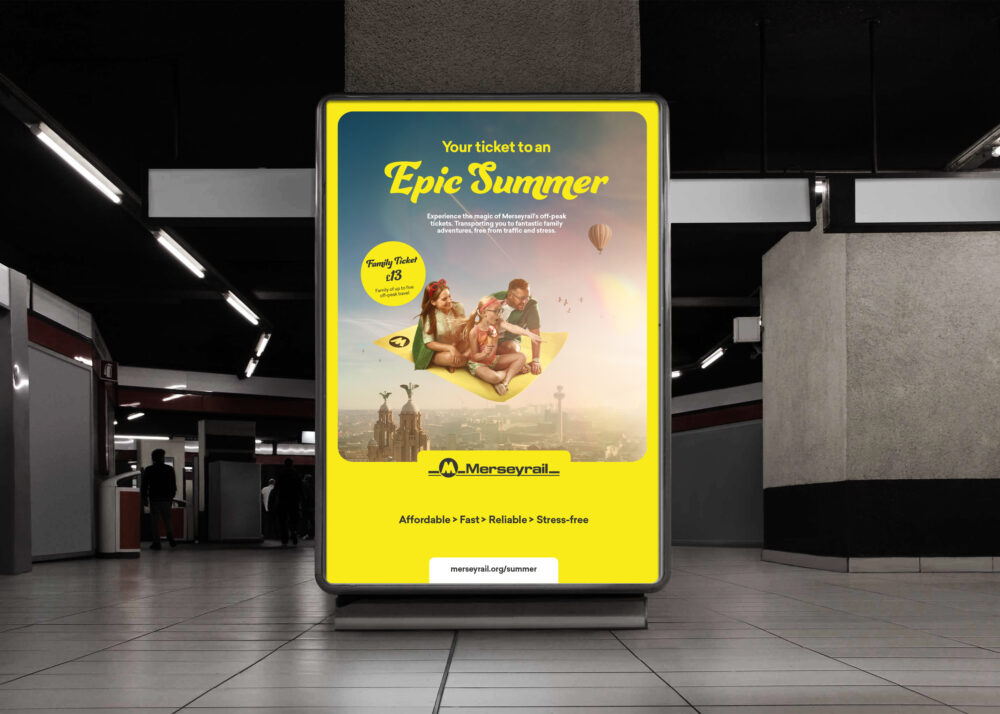 Loaf Agency delivers Merseyrail’s Leisure Campaign