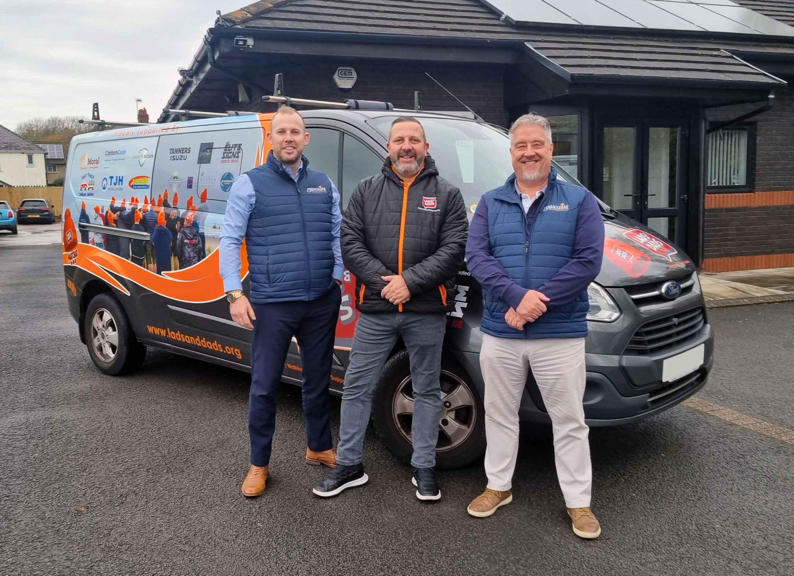 Hawkstone Commercials Supports Men’s Mental Health with Vehicle Acquisition