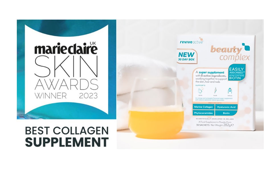 You Beauty! Revive Active’s Collagen Super Supplement Lands Top UK Skincare Award