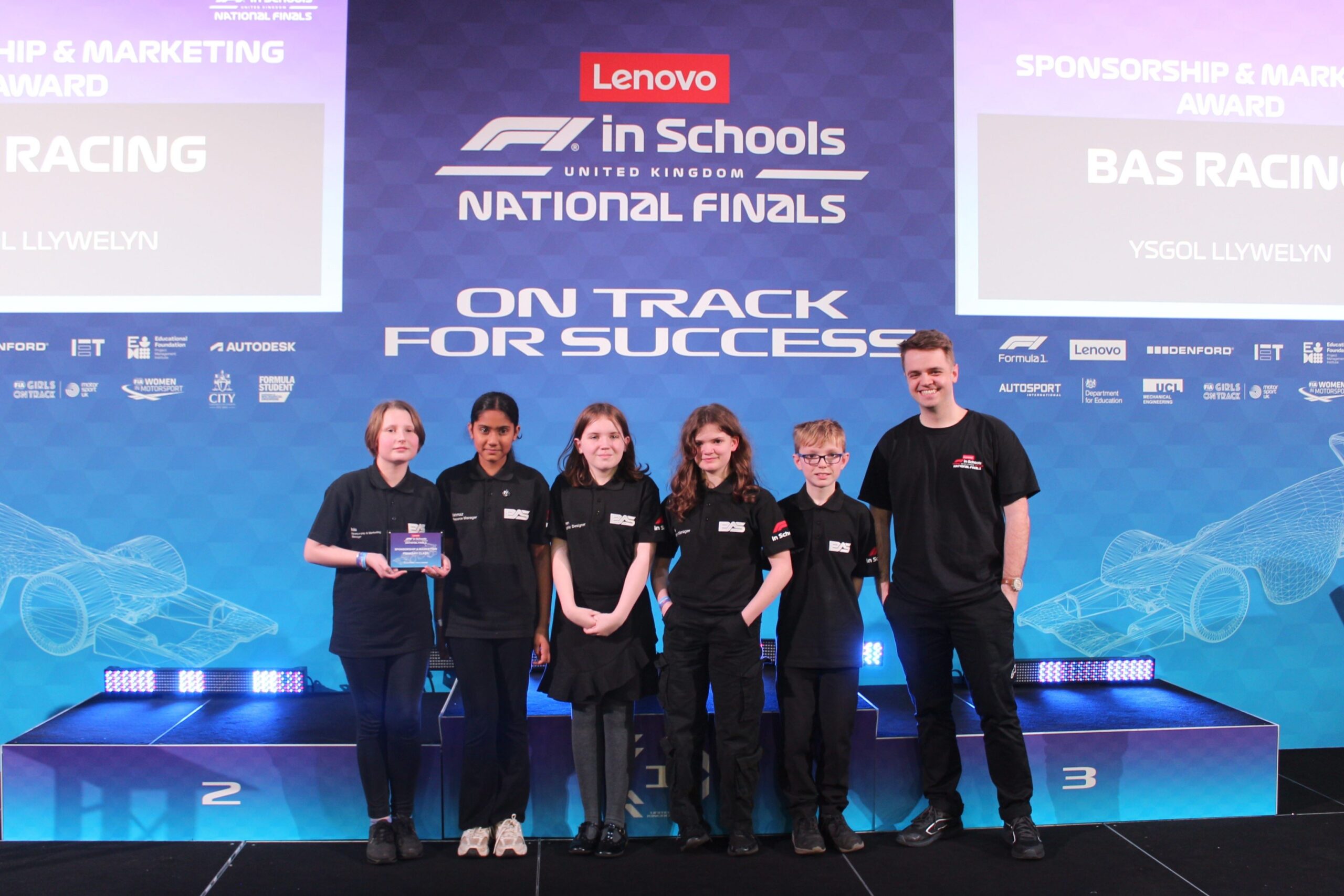 School racing team on track for future glory after F1 podium success