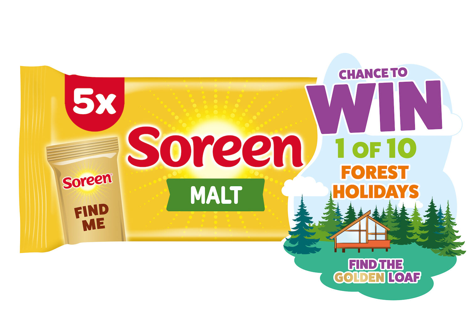 Soreen launch new on-pack promotion with Forest Holidays