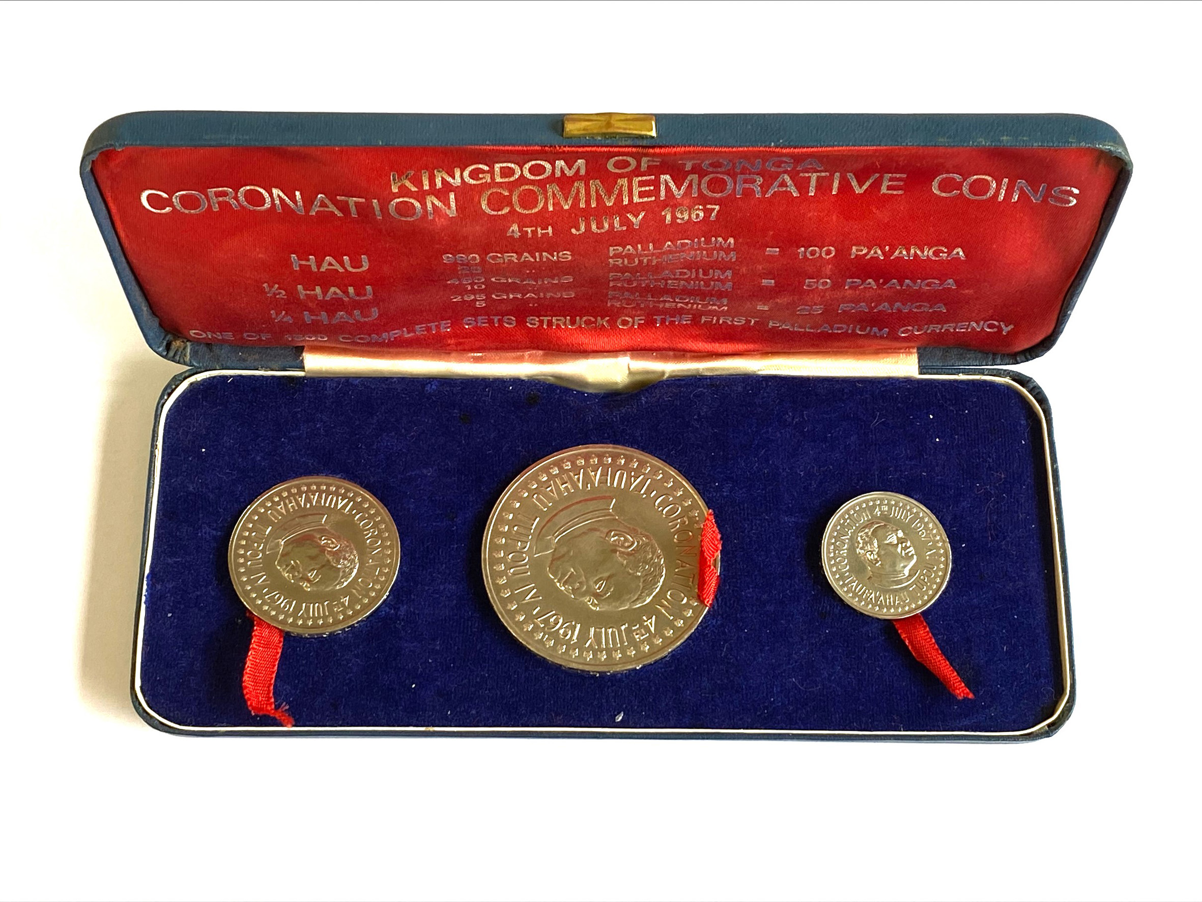 Rare Tongan palladium coins to be sold at bumper Shropshire auction