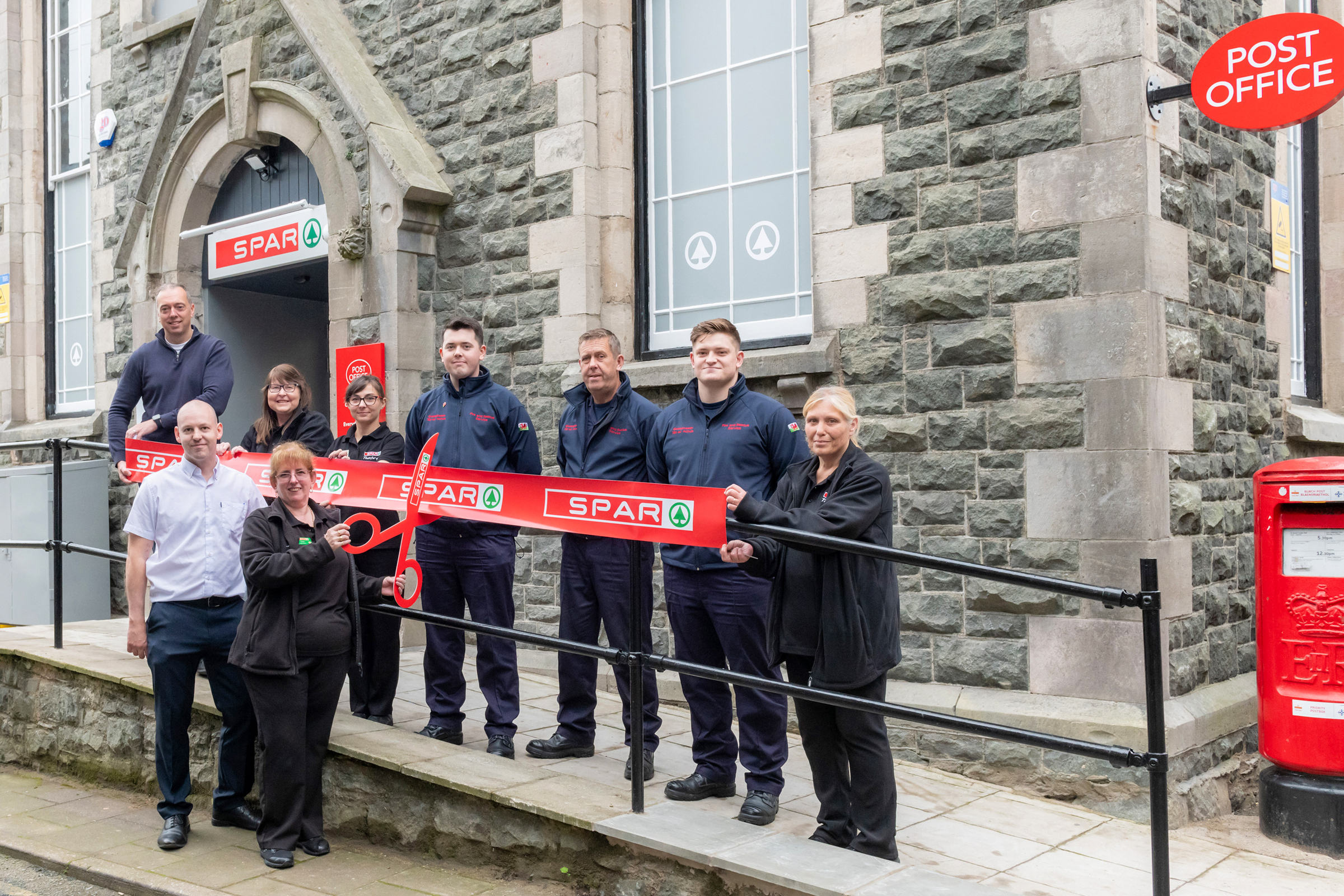 Locals welcome SPAR Dolgellau back to their high street following major regeneration