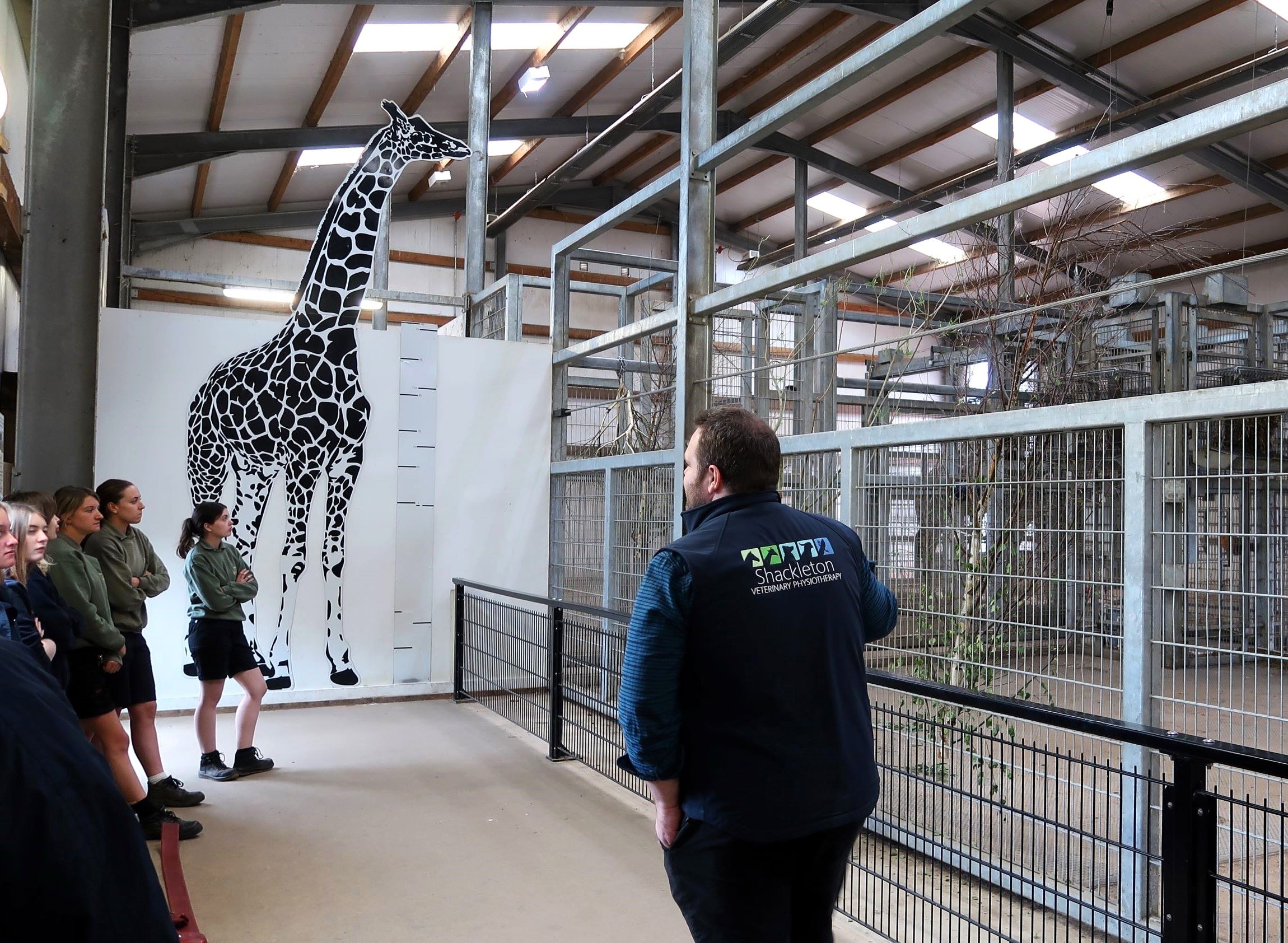 Animal therapist holds lameness workshop for zookeepers at popular wildlife park