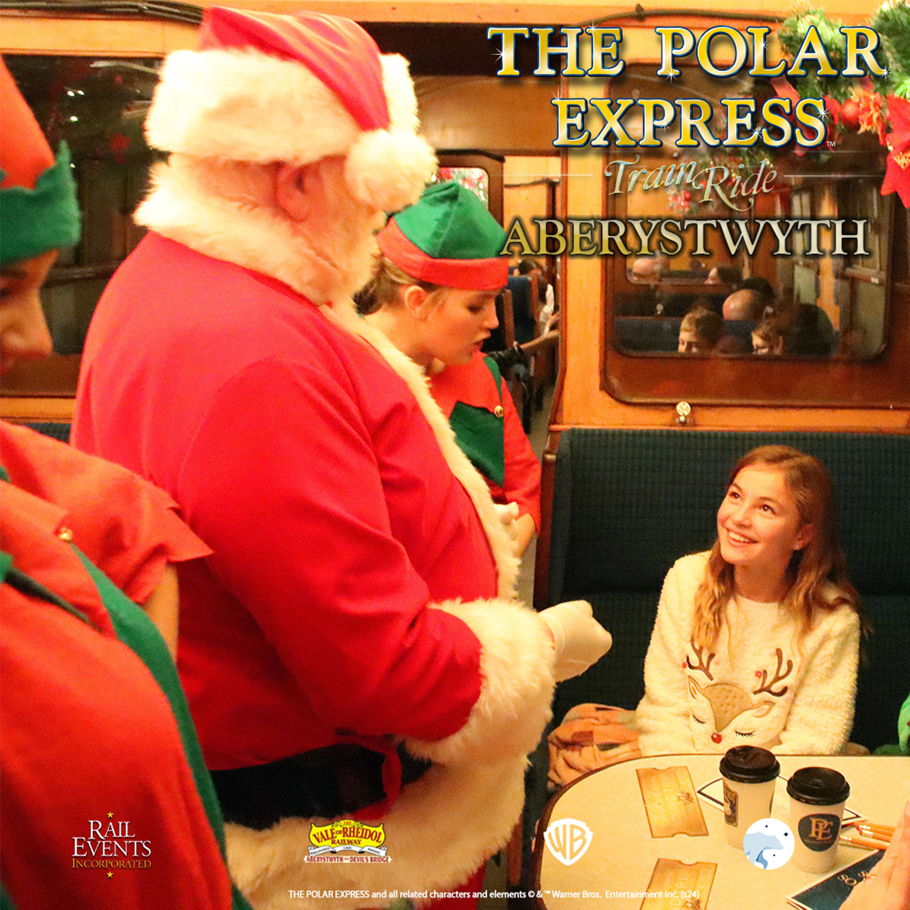 Tickets on sale for magical Christmas experience at The Vale of Rheidol Railway