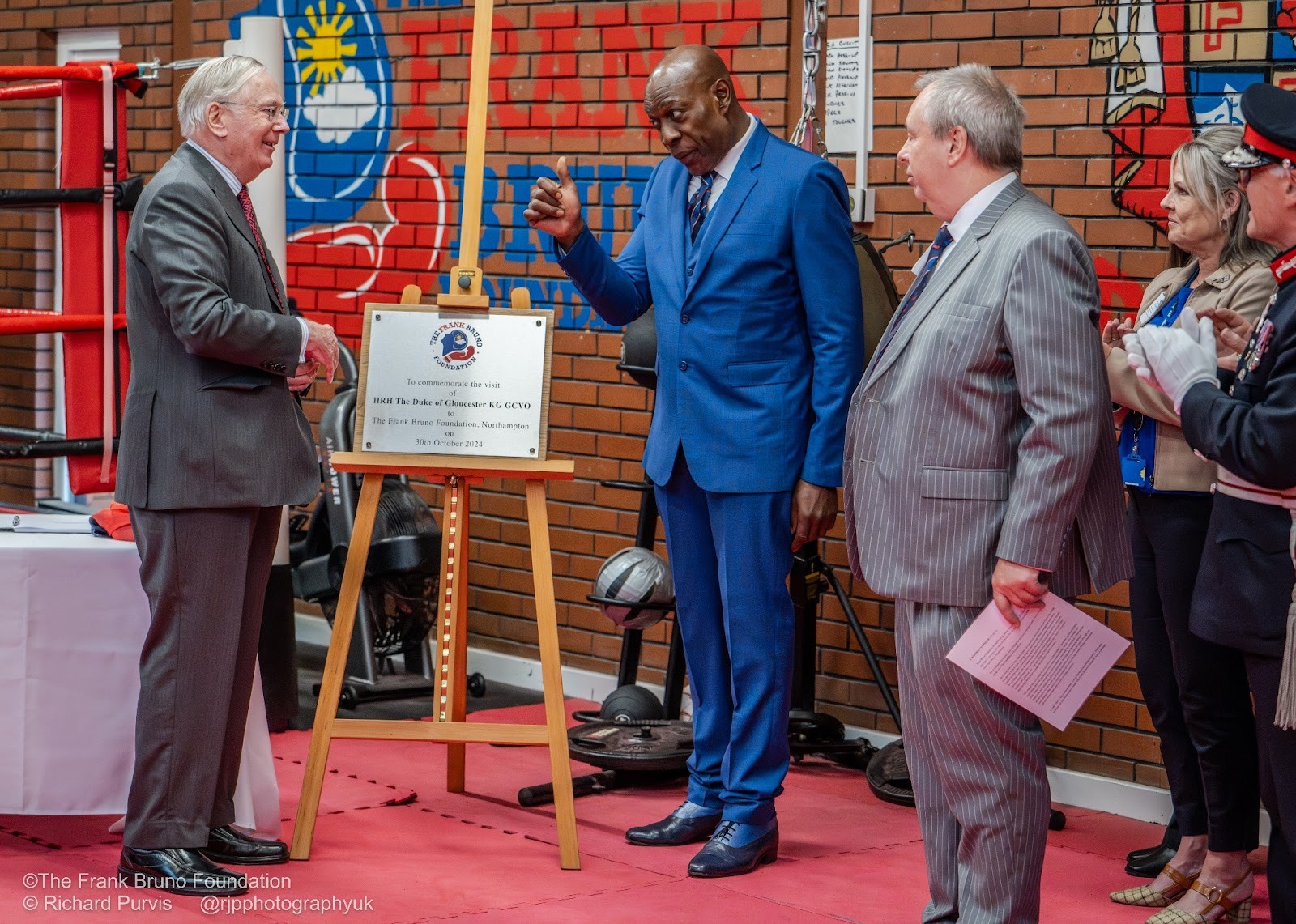 Frank Bruno’s Charity Fight Is Given A Royal Seal Of Approval