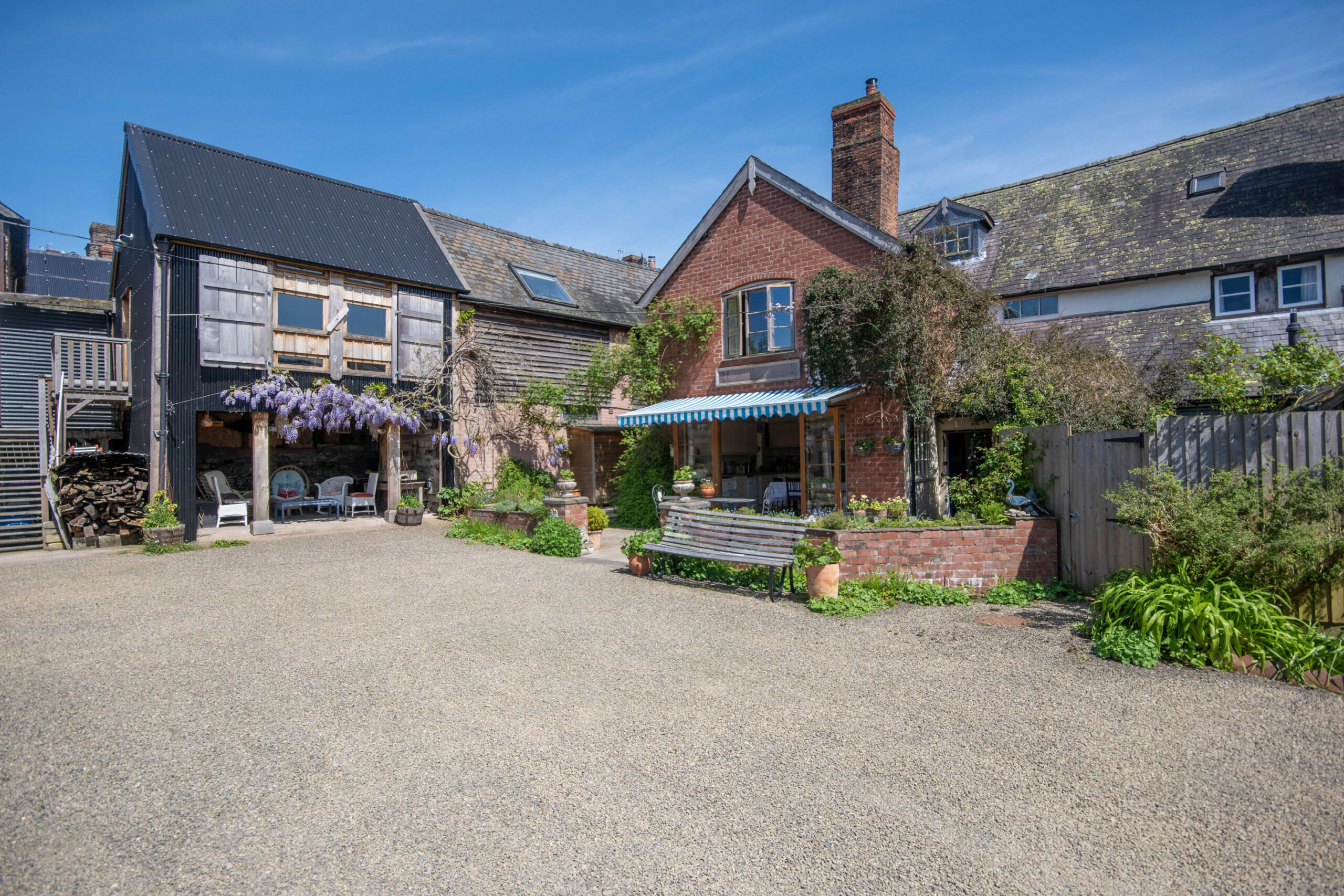 Easter open viewing day for four period houses in creative Shropshire market town