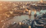 bird's eye view photo of Tower Bridge, London