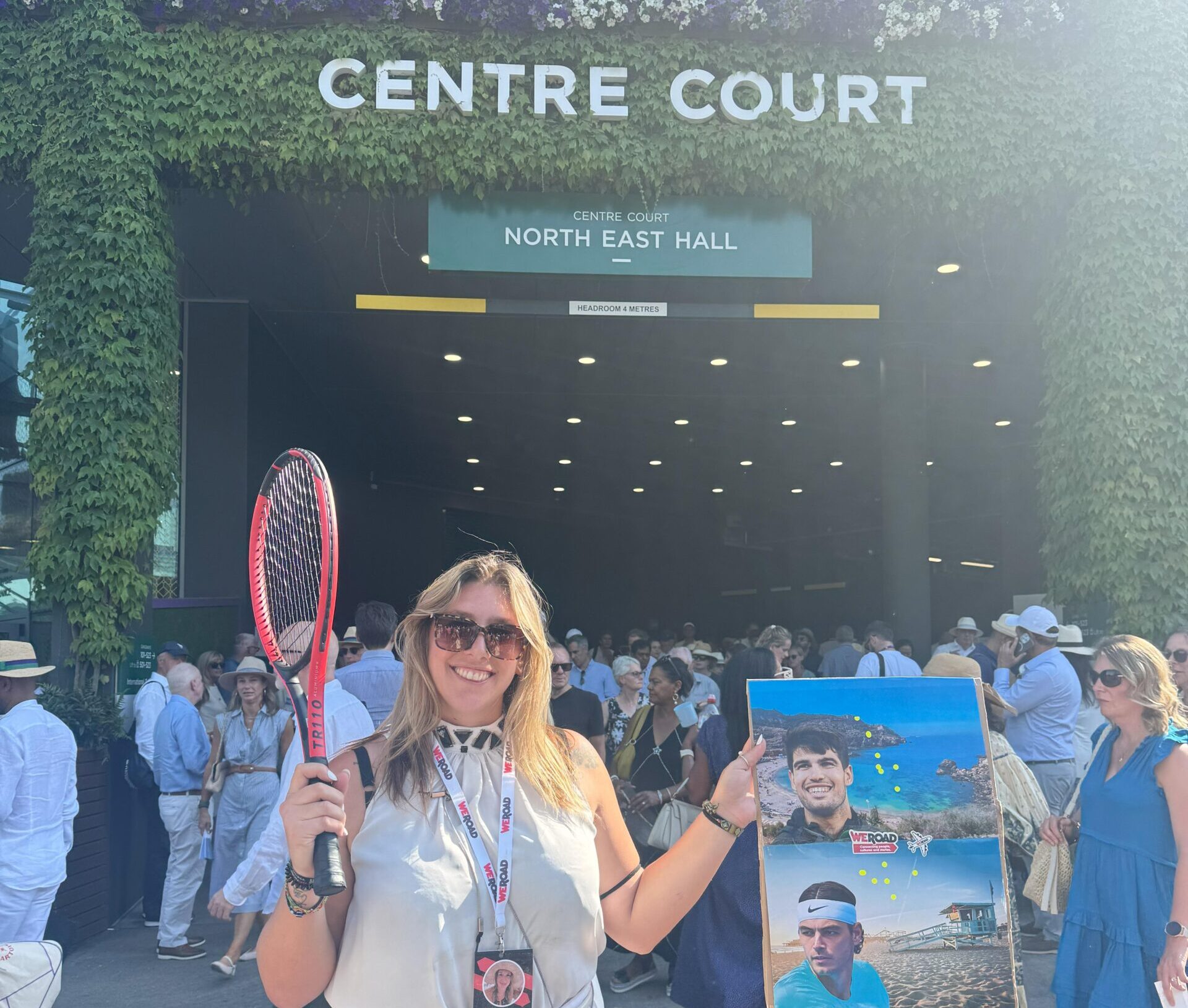 WeRoad Serves Up Travel Inspiration with Wimbledon Stunt Featuring Tennis Icons