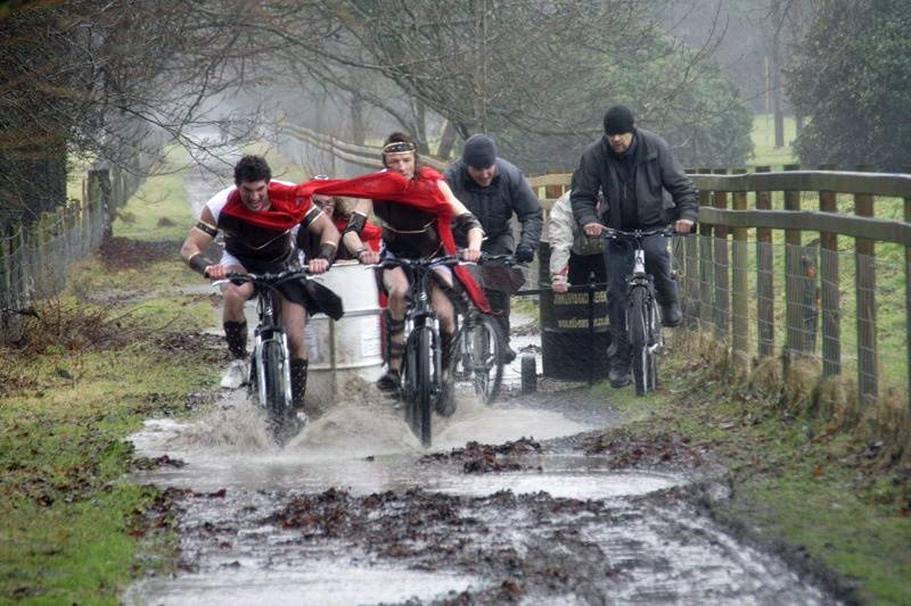 Cider Cycle and MTB Chariot Racing launch August’s wacky events in Llanwrtyd Wells