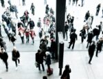 people walking on gray concrete floor