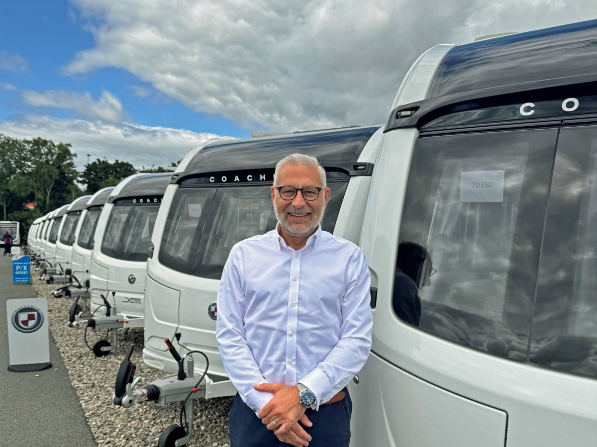Swift and Coachman 2026 models in the weekend spotlight at Salop Leisure