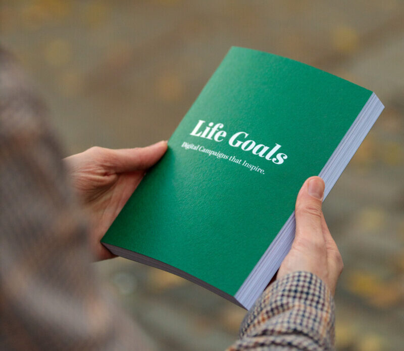 Life Goals book brings together 75 campaigns that made marketing feel meaningful again
