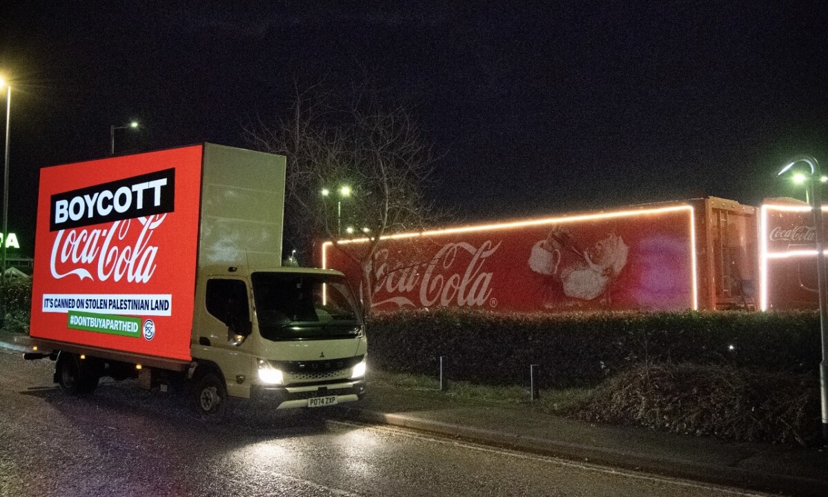 Palestine Solidarity Campaign backs Eurovision withdrawals and urges UK consumers to boycott Coca-Cola over claims of settlement complicity