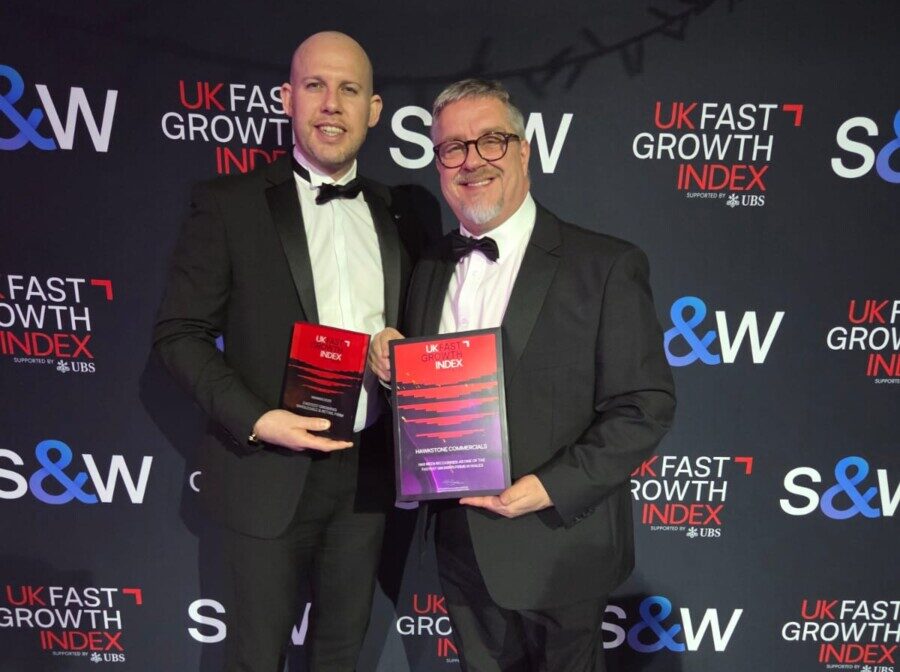 Hawkstone Commercials Has Been Named In The UK’s 200  Fastest Growing Firms By The Uk Fast Growth Index