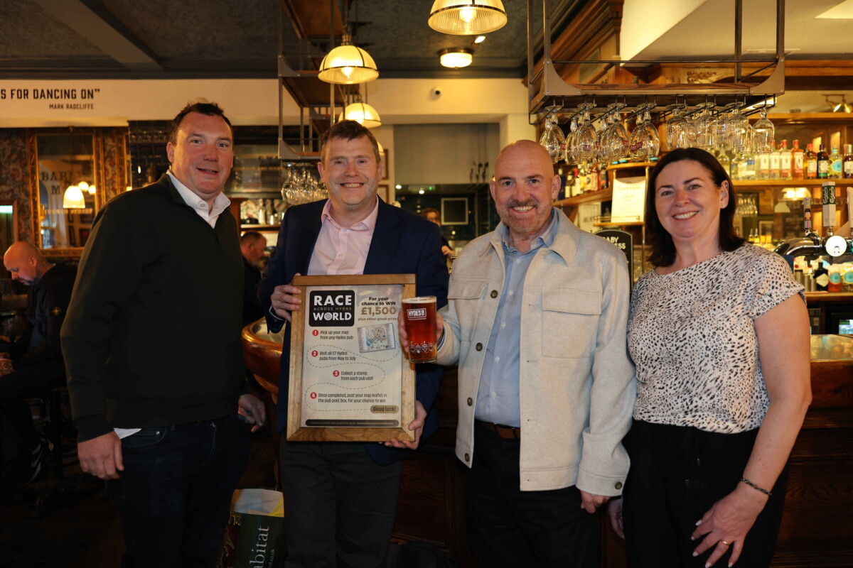 Hydes Challenges Customers to Epic ‘Race Across Hydes’ for £1,500 Prize