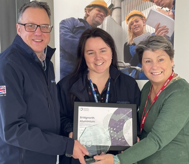 Bridgnorth Aluminium launches £15,000 community fund