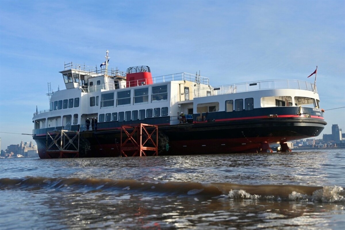 New Mersey Ferry Making Waves In Sea Trials