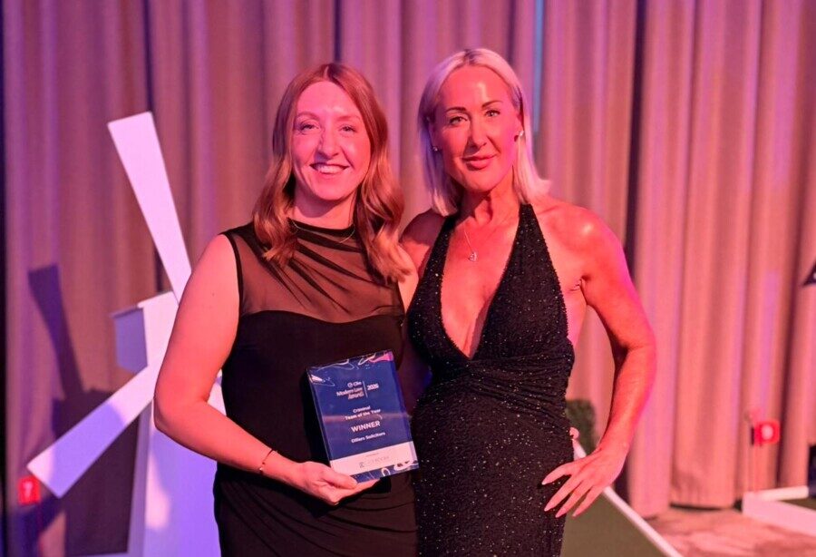 Olliers Solicitors celebrates double win at the Modern Law Awards