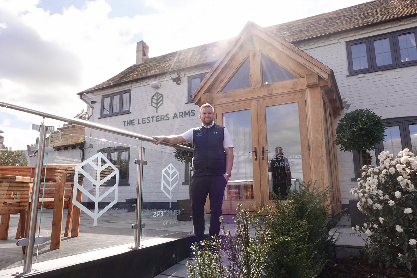 ‘We’re still open for business’ – Lesters Arms owner urges people to back the pub to help it overcome the Brewood bridge closure
